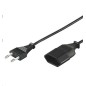 MicroConnect Power cable extension 1,8m